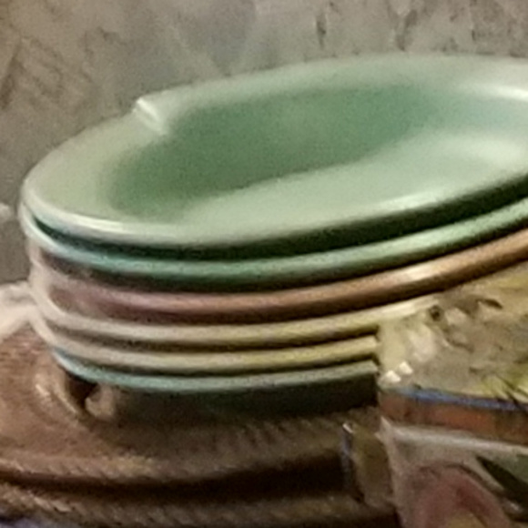 Cyclamen Pottery Soup/ Pasta  Bowls.. a Museum/Gallery Curated Design. - Picture 4 of 6